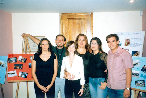 The SEVACH group with the Principal of CCO Angela Passa